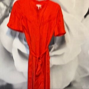 Joie NWOT {$329} S 100% Silk Vibrant Jumpsuit.